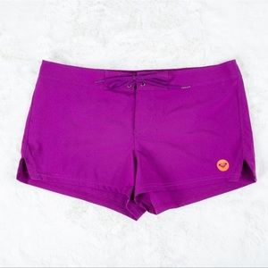 Roxy Magenta Board Shorts Medium
